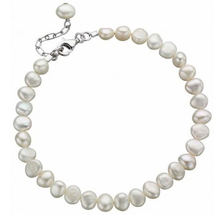 Bracelet perle d'eau douce en argent 925/1000
