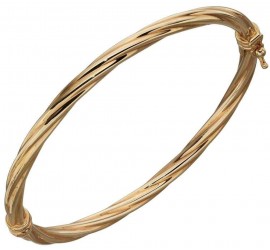Mon-bijou - D450c - Superbe bracelet torsadée en Or 375/1000
