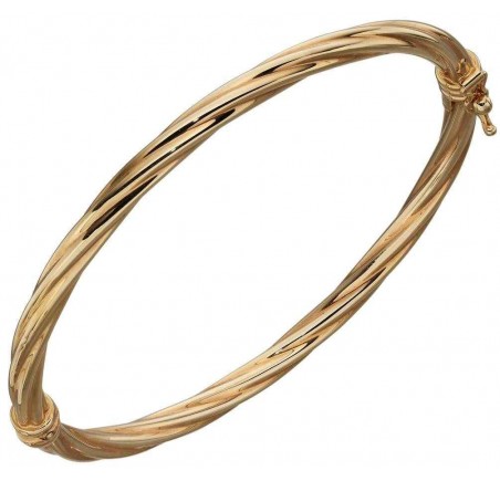 Mon-bijou - D450c - Superbe bracelet torsadée en Or 375/1000