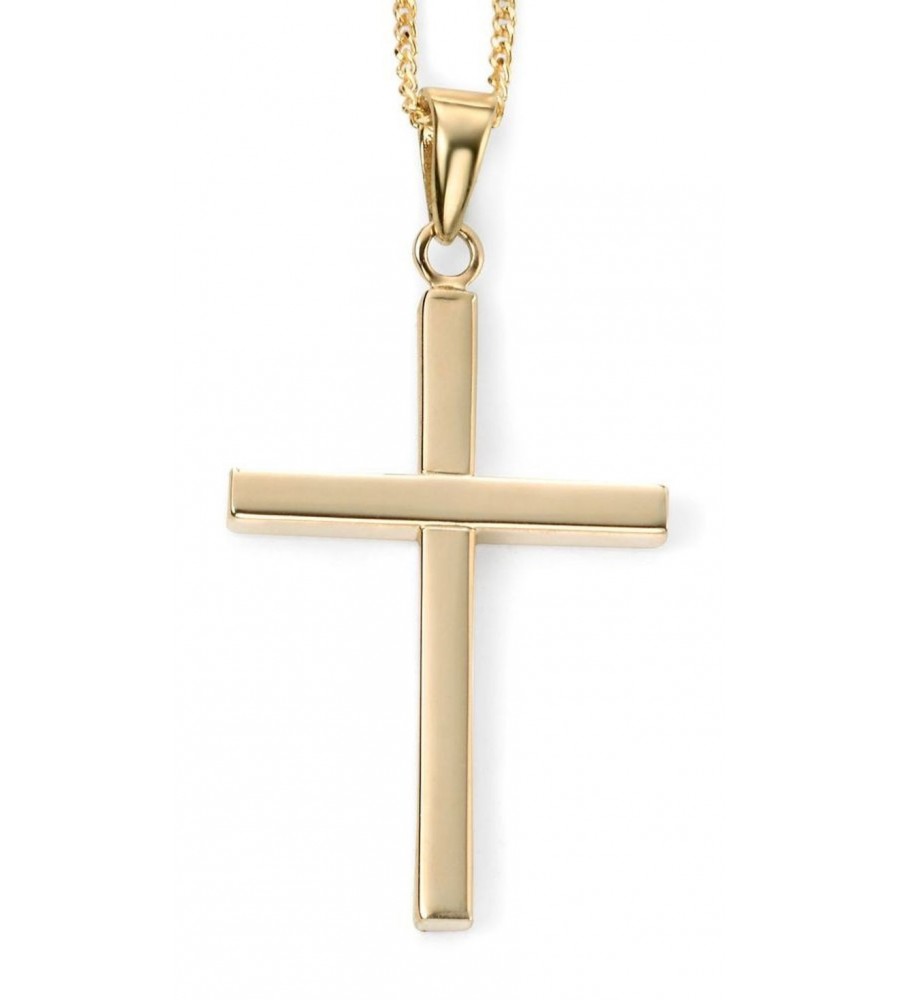 Collier croix en Or 375/1000