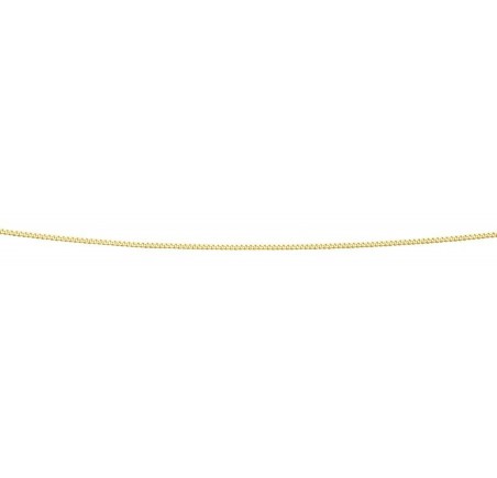 Mon-bijou - D3627 - Collier chaine chic plaqué or en argent 925/1000