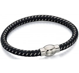 Mon-bijou - D4734 - Bracelets chic en nylon et acier inoxydable