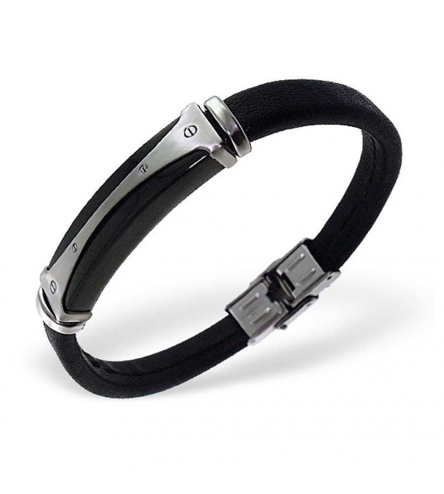 Mon-bijou - H1863 - Bracelet tendance en acier inoxydable