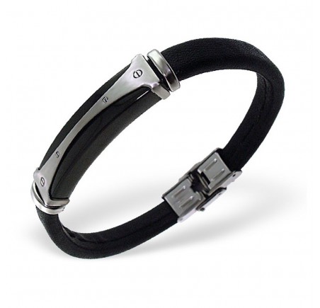 Mon-bijou - H1863 - Bracelet tendance en acier inoxydable