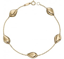 Mon-bijou - D479a - Bracelet tendance en or 375/1000