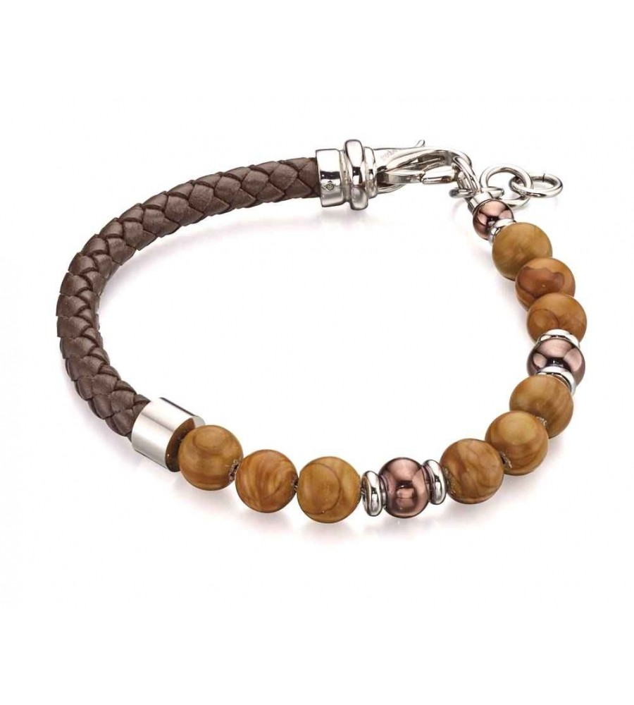 Mon-bijou - D4872 - Bracelet classe et chic en acier inoxydable