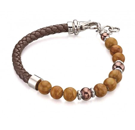 Mon-bijou - D4872 - Bracelet classe et chic en acier inoxydable