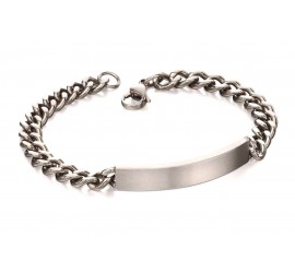 Mon-bijou - D4987 - Bracelet tendance en acier inoxydable