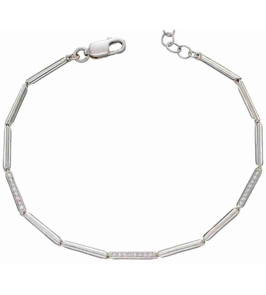 Mon-bijou - D5258 - Bracelet tendance en argent 925/1000